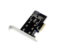 Conceptronic Adaptateur PCIe EMRICK 2-en-1 pour M.2 SSD SATA AHCI NVMe