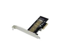 Conceptronic EMRICK05BS : Carte adaptateur interne M.2 vers PCIe 3.0, 1 slot M.2 (M), compatible Windows et Linux, dimensions 40x102x18 mm