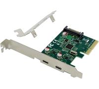 Conceptronic EMRICK07G 2 ports Carte dinterface USB-C® 3.1 Gen 2 PCI-Express, USB-C® PCIe x4