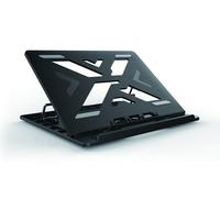 Conceptronic ERGO Laptop Cooling Stand Supports de Laptop Noir 39,6 cm (15.6")