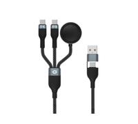 Conceptronic Câble de données USB-C vers USB-A 2.0 – Power Delivery, 480 Mbit/s, 1,50 m