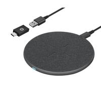 Conceptronic GORGON03G chargeur d'appareils mobiles Casque, Smartphone Gris USB Recharge sans fil Charge rapide Intérieure