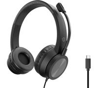 CONCEPTRONIC Headset USB-C Mikro,int.Bed.Stereo 2.0m sw