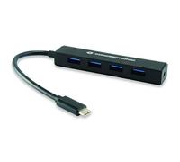 Conceptronic CTC4USB3 - Concentrateur (hub) - 4 x SuperSpeed USB 3.0 - de bureau