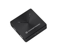 Conceptronic HUBBIES02B - Version 1 - concentrateur (hub) - 4 x SuperSpeed USB 3.0 - de bureau