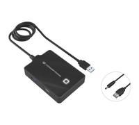 Conceptronic HUBBIES10B station d'accueil USB 3.2 Gen 1 (3.1 Gen 1) Type-A Noir