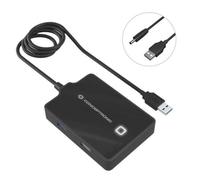 Conceptronic HUBBIES10B station d'accueil USB 3.2 Gen 1 (3.1 Gen 1) Type-A Noir