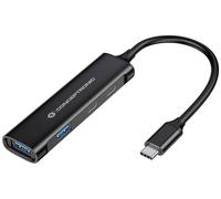 HUBBIES12B hub & concentrateur USB 3.2 Gen 1 (3.1 Gen 1) Type-C 5000 Mbit/s Noir