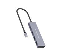 Conceptronic HUBBIES13G hub & concentrateur USB 3.2 Gen 2 (3.1 Gen 2) Type-C 10000 Mbit/s Gris
