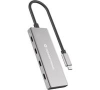 Conceptronic HUBBIES16G CONCEPTRONIC 4-1 Dock USB-C->3xUSB-C,USB-C 100WPD 25cm gr