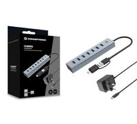 HUBBIES21GP hub & concentrateur USB 3.2 Gen 1 (3.1 Gen 1) Type-A 5000 Mbit/s Gris