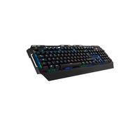 Conceptronic KRONIC - Clavier Gamer USB QWERTY IT, Mécanique 105 Touches, Rétroéclairage LED RGB, Anti-Ghosting, Câble 1.8m