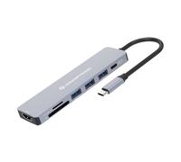 conceptronic moyeu donn19g hdmi usb c microsd