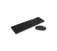 Conceptronic ORAZIO01DE Ensemble Clavier QWERTZ Allemand et Souris RF 2.4GHz, 109 Touches, 1600 DPI, Compatible Windows/macOS, Noir