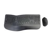 Conceptronic Ensemble clavier-souris ORAZIO02ES – Ergonomique sans fil, souris verticale Espagnol