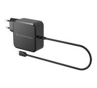 Conceptronic OZUL05BE : Chargeur Secteur Universel 100W USB Power Delivery 3.0 GaN, 5-20V/5A, câble 1.8m, protections surcharge/surchauffe/court-circuit.