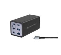 Conceptronic OZUL06BE chargeur d'appareils mobiles Universel Noir Secteur Charge rapide Intérieure