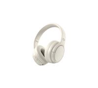 Conceptronic PARRIS03C Casque Arceau Filaire/Bluetooth 5.4 Crème - 20-20000Hz, 32 Ohm, Micro Intégré, Batterie 400mAh - Autonomie 30h