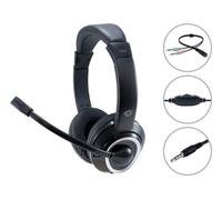 Conceptronic POLONA02BA casque Avec fil Arceau Gaming Noir