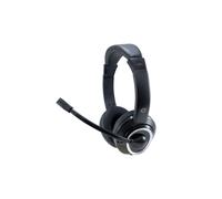 Conceptronic POLONA02BA Casque Gaming Filaire Arceau Supra-Aural Noir 20-20000Hz 32 Ohm 96dB Câble 2m Connecteur 3.5mm