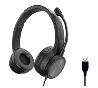 Conceptronic Casque arceau POLONA05B filaire USB Type-A pour appels et musique Noir
