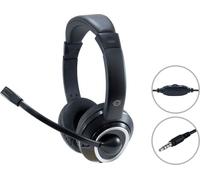 Conceptronic POLONA02B écouteur/casque Avec fil Arceau Jouer Noir