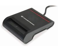 Conceptronic Smart ID Card Reader Smart ID Card Reader, Black, Acrylonitrile but