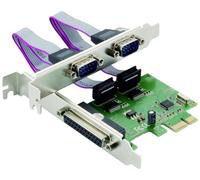 Conceptronic SPC01G 1+2 ports Carte enfichable sérielle/parallèle PCI-Express, parallèle (IEEE 1284), sériel (9 broches) PCIe