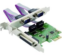 Conceptronic SPC01G 1+2 ports Carte enfichable sérielle/parallèle PCI-Express, parallèle (IEEE 1284), sériel (9 broches) PCIe
