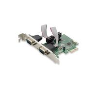 Conceptronic SRC01G : Carte d'interface interne PCIe 1.1 vers RS-232, 2 ports série, FIFO 256 octets, débit 2.5 Gbit/s