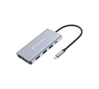 CONCEPTRONIC Station d'accueil USB-C vers HDMI, USB3.0, 100 WPD 10 en 1, 0,2 m, Noire