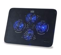 Conceptronic Thana CNBCOOLPAD4F 4-Fan Cooling Pad/Tray for up to 15.3" Laptop/No