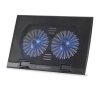 Conceptronic THANA02B système de refroidissement pour ordinateurs portables 43,2 cm (17 ) Noir