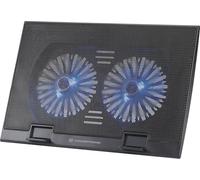 Conceptronic THANA02B Support d'ordinateur portable avec fonction refroidissante réglable en hauteur