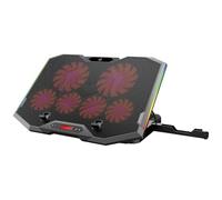Conceptronic Support de refroidissement Ergo THYIA01B pour PC portable gaming 6 ventilateurs 17,0"