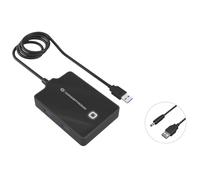 HUBBIES11B station d'accueil USB 3.2 Gen 1 (3.1 Gen 1) Type-A Noir