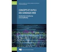 Concepts et outils des sondages Web Michel Plaisent (Auteur), Lili Zheng (Auteur), Mariem Khadhraoui (Auteur)