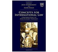 Concepts For International Law