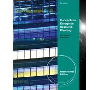 Concepts In Enterprise Resource Planning, International Edition