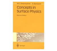 Concepts In Surface Physics - 2ème Édition