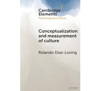 Conceptualisation et mesure de la culture – Prémisses historico-socioculturelles