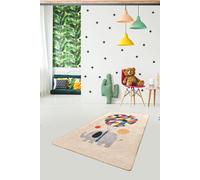 Conceptum Hypnose, Big- Big Balloon CHL, Multicolore, tapis à poils courts, 100 x 160 cm, 50% velours tissé / 50% polyester