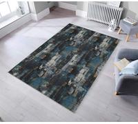 Conceptum Hypnose, Bishop- BishopHFT, Coloré, tapis de passage, 100 x 150 cm, 100% POLYESTER