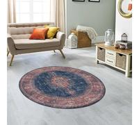 Conceptum Hypnose, Blues- Blues Chenille RTP, Coloré, Tapis à poils courts, 100% POLYESTER