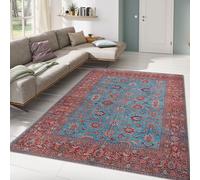 Conceptum Hypnose, Blues- Blues Chenille RTP, Coloré, tapis à poils courts, 150 x 230 cm, 100% POLYESTER