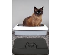 Conceptum Hypnose, Cat Litter Mat Hide, Tapis de litière pour chats, Multicolore, 100 % PVC, 40 x 60 cm