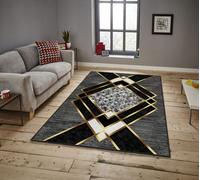 Conceptum Hypnose, Garry- ASR CRPTNGR, Multicolore, Tapis à poils courts, 80 x 140 cm, 100% POLYESTER