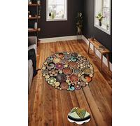 Conceptum Hypnose, HMNT971- HMNT971HFT, Multicolore, Tapis, 100% POLYESTER
