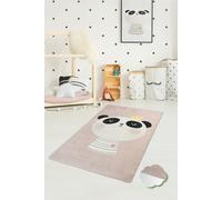 Conceptum Hypnose, King Panda, Tapis pour enfants, Multicolore, polyester, 100 x 160 cm