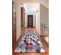 Conceptum Hypnose, Lively- Lively Djt CHL, Multicolore, tapis de passage, 80 x 200 cm, 50% tissu velours / 50% polyester